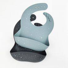 Factory Wholesale Custom Silicone Baby Bibs – Printed Logo, Bulk Order, OEM/ODM Service thumbnail-3