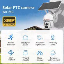 Solar PTZ HD Camera WIFI 4G Remote Monitor Outdoor Security CCTV Camera Surveillance thumbnail-2
