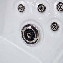 European Market Massage Smooth Modern Freestanding 6 Person Hot Tub Outdoor Spa Jacuzzi Large Bath Tub thumbnail-4