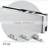 Glas Clamp Hinge Stainless Steel Glass Door Bottom Clamps Door Patch Fittings thumbnail-4