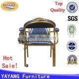 Cheaper Price High Quality Stacking Strong Movable Aluminum Muslim Prayer Chair With Wheels in Hotel Chairs From China Furniture Quality Choice thumbnail-2