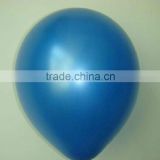 Pearlized latex balloon for decoration