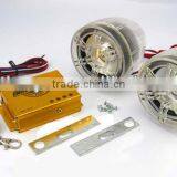 Motorcycle Amplifier With Transparent Plastic Motorcycle Parts Speakers thumbnail-1