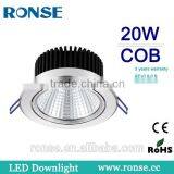 Ronse 20W Led Cob Ceiling Light Aluminum High Quality Living Room Lighting(RS-2042(A))