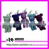 Hot Sale Bling Bear Keychain Factory