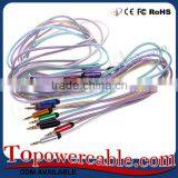 3.5mm Stereo Male To Female Headphone Jack To Aux Input Extension Audio Cable thumbnail-6