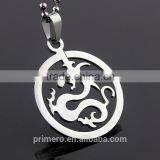 316L Stainless Steel Dragon Pendant Necklace Fashion Pterosaur Necklaces Summer Fine Men Jewelry thumbnail-2