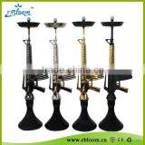 New design high borosilicate glass hookah glass shisha and M16 Hookah