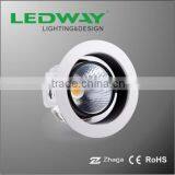 12W 4 Inch COB LED Down Light With Tilt Function Die-casting Aluminum Housing CE Rohs thumbnail-3
