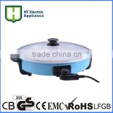 electric frying pan ceramic coated cast iron cookware