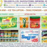 WHITE REFINED SUGAR TANG POWDER FRUIT JUICE ORANGE LEMON LIPTON ICE TEA DRINKS - TIDA KIM -VIETNAM CASHEW NUTS TIDA KIM thumbnail-2