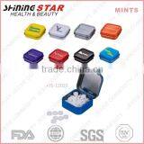 2015 Top Sale Square Shape Strong Mints With Tin Box