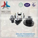 HL flange couplings used on chemical process machinery , tampon making machines.