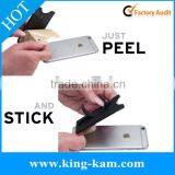 Promotion Gift Custom Logo 3M Adhesive Sticky Silicone Phone Card Holder thumbnail-2