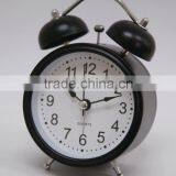 3" Twin Bell Alarm Clock, Red Twin Bell Alarm Clock thumbnail-1
