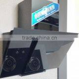 Full Black Wall Mounted 90cm Cooker Hood With High Suction thumbnail-2