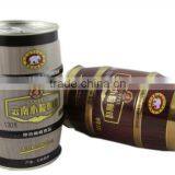 Round Empty Tin Coffee Can With Easy Open End