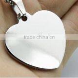 Hot Selling Cheat Steel Heart Dog Tag