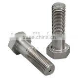 Bolt Hex Fastener Carbon steel heat treated