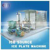 Automatic 15tons Ice Plate Making Machine for Fishing With Water Cooling System
