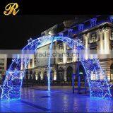Wedding White Led Light Decoration Romantic Cheap Inflatable Arch for Sale thumbnail-2
