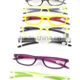Cheapest Slim reading glasses with PVC cases.