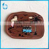 Factory Wholesales Imitation Leather Label Patch for Children's Hats