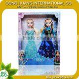 2014 Educational Girl Fashion Snow Queen Frozen Sparkle Princess Elsa Doll