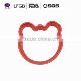 Hot Sale !factory Price Wholesale Customized Cat Shape Silicone Egg Ring thumbnail-1