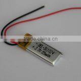 3.7v 361024 Lipo Battery 55mah Falt Lithium Battery