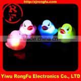 wholesale custom promotional rubber duck led light up