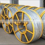 Anti-twisting braided steel wire rope