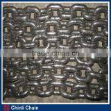 Welded painted NACM96 Standard 5/8"grade43 alloy chains
