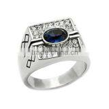 Dongguan Jewelry Casting cz Stainless Steel Rings China Factory Direct Wholesale Jewelry Stainless Steel cz Ring thumbnail-4