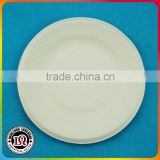 6" Biodegradable Bagasse Pulp Lace Plate