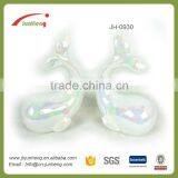 Home Decor Glazing Ceramic Dolphin Garden Ornament Moulds thumbnail-1