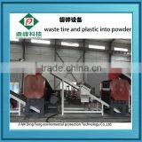 2016 Latest Continuous Waste Tyre Recycling Rubber Granules Plant thumbnail-3
