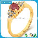 China Supplier Dubai Gold Engagement Rings Gold Design For Girls thumbnail-1