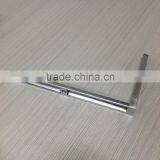 New Design Flash Sliver Finished Aluminum Angle Bracket for Office Desk Parts thumbnail-5