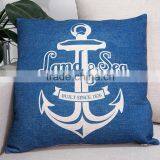 Home Decorative Throw Pillow Covers Custom Photo Printed Nautical Patterns Cushion thumbnail-4