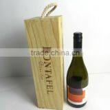 Wholesale Wooden Wine Bottle Box /Wooden Wine Gift Box/Gift Boxes for Wine Glasses