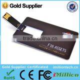 Best Price OEM Credit Card USB Flash Drive, Shenzhen Supplier Logo Card USB Flashdrives