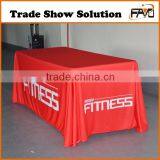 Factory Direct High Quality Trade Show Custom Printed Table Cloth