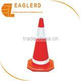 High Quality70cm Reflective Rubber Traffic Cone