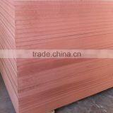 Fireproof Red Colour Plain MDF