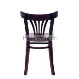 Country Garden Modern Fabric Hotel Arm Wooden Teak Dining Table and Chair thumbnail-2