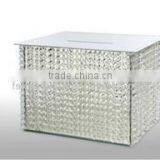 Wholesale Crystal Bead Hanging and Metal Money Box for Wedding Centerpieces thumbnail-1