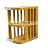 BH005 XiXi Bamboo Flatware Caddy Organizer thumbnail-2