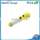 Yellow Multifunction Led Flashlight for Auto-used