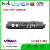 Hybrid OTT Amlogic S805 +DVB S2 Quad Core Android Smart tv Box 4k thumbnail-3